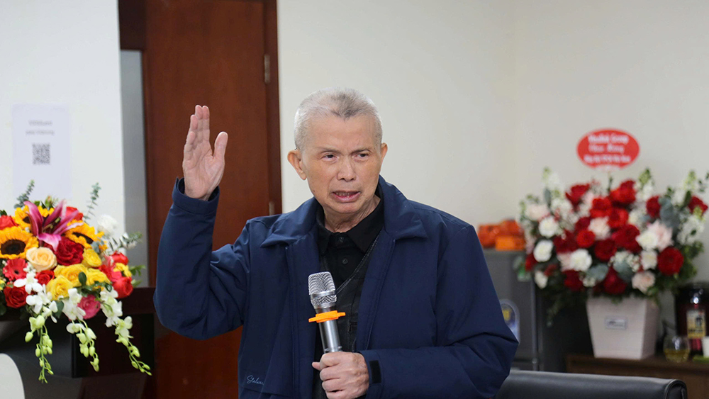 PGS.TS Trần Đáng - Chủ tịch Hiệp hội Thực phẩm chức năng Việt Nam tóm tắt những thành tựu nổi bật của ngành trong 25 năm qua