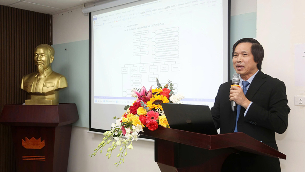 TS Cao Hưng Thái - Tổng Thư ký Hiệp hội báo cáo công tác năm 2025